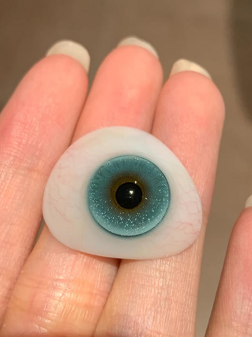 yeelens 孔雀羽 月抛 两片 14.5mm 参考着色 13.8mm 基弧 8.6 含水 42% 新锐国货 商品图3