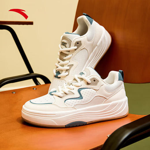 安踏PG7男板鞋运动休闲运动鞋子拼接防滑轻质百搭经典板鞋112538079 商品图1