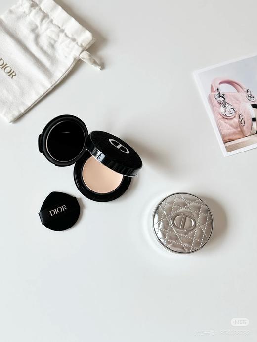 【订单实付低于299元，不发货】迪奥 克丽丝汀迪奥凝脂恒久气垫粉底(盈润缎光)粉扑  E000000233-F 商品图2
