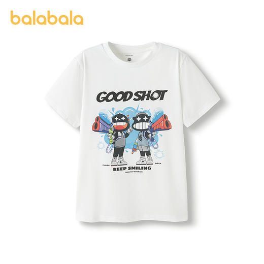 【设计师SICO IP】巴拉巴拉儿童短袖t恤男打底衫夏款童装速干上衣 商品图1