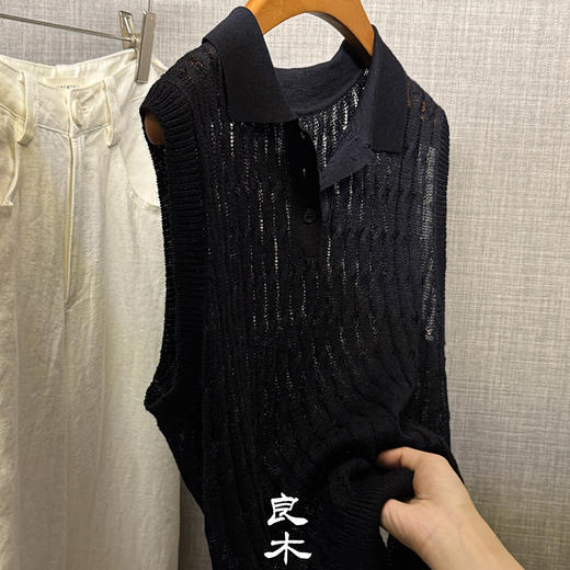 【预售7天】良木礼亚麻背心（8690517） 商品图5