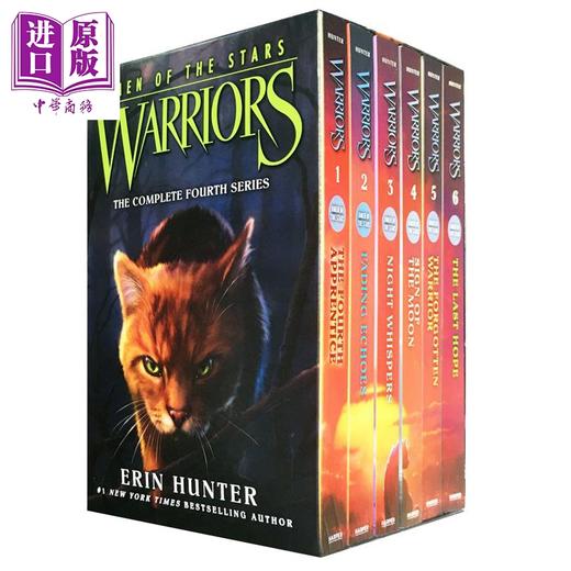 预售 【中商原版】猫武士四部曲星预言6册 赠音频 560~790L Warriors Omen of the Stars 英文原版传奇的猫族 儿童文学桥梁章节书小说 商品图3