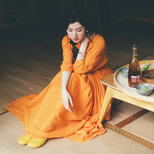 绽放旅行女装344朵/【海街日记·追风裙】超细棉两件套背心连衣裙 商品图0