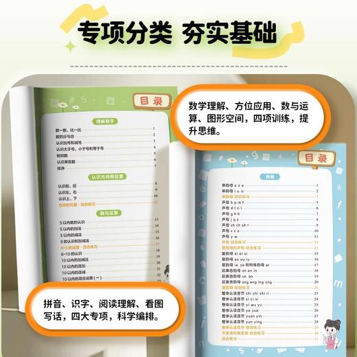 幼升小练习册幼小衔接教材全套一日一练语文数学专项训练启蒙早教书幼儿园中大班学前班测试题一年级入学准备幼小衔接练习册天天练 商品图1