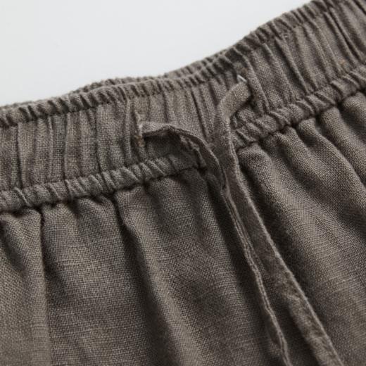 ROMI STUDIO“质感亚麻”100%亚麻轻柔自然褶皱休闲短裤 RWCRXM3519 商品图2