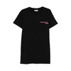 GCDS 女士徽标印花棉质圆领短袖T恤 黑色 B1MW1003JH9 99 商品缩略图0