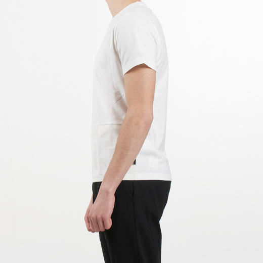 GCDS 男士棉质字母徽标圆领短袖T恤 白色 B1XM2316JG8 10 商品图1