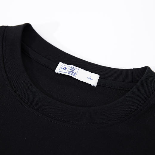 【新品上新】HX 夏季圆领短袖T恤微宽松S102522722101 商品图4