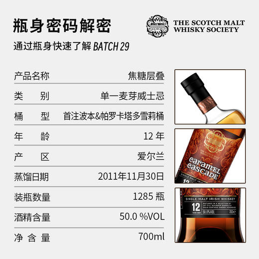 SMWS苏格兰麦芽威士忌协会  Batch 29  焦糖层叠 商品图2