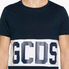 GCDS 男士字母徽标印花棉质圆领短袖T恤 深蓝色 B1XM2314JA3 77 商品缩略图2