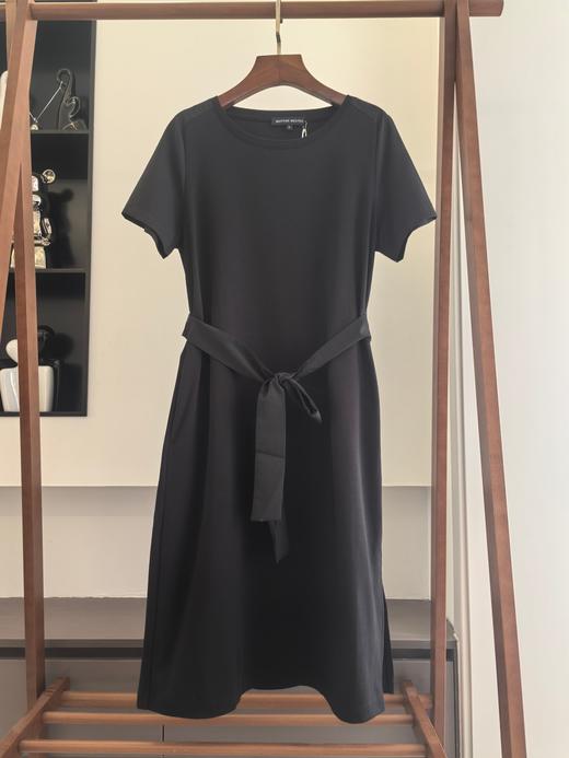 Martine Wester 女款双面水柔棉异料拼接连衣裙 11421231 商品图11