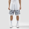 GCDS 男士棉质字母徽标印花休闲短裤 白色 B1XM3100JD1 10 商品缩略图1