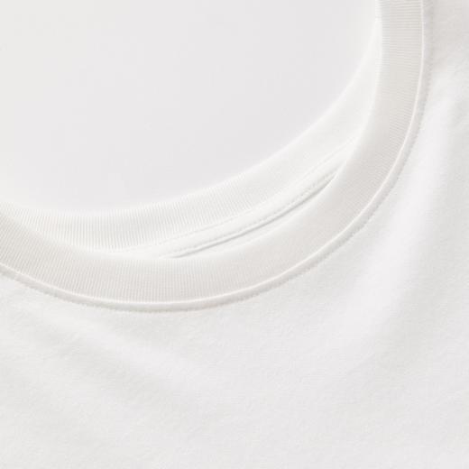 ROMI STUDIO 简约设计感不规则下摆舒适全棉短袖T恤 RWCRS64100 商品图2