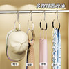 「8个装！多样挂置省空间」帽子挂钩衣架收纳整理宿舍鸭舌帽挂钩衣架居家日用防滑无痕丝巾收纳架 商品缩略图3