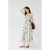 HeyDress植物印花吊带裙女夏季宽松收腰连衣裙浪漫度假风碎花裙子 商品缩略图2