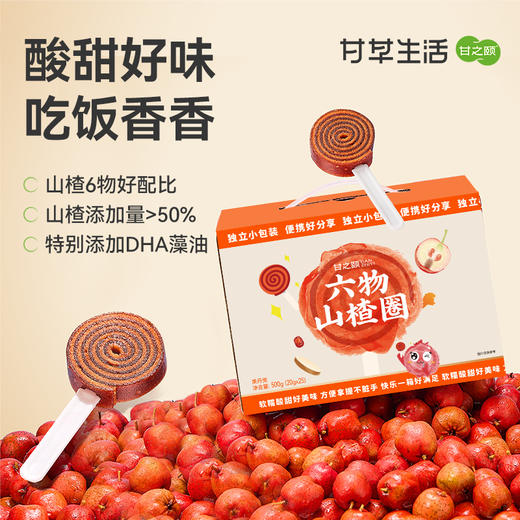 【限时秒杀19.9/400g】山楂圈20g/支*20（无外箱） 商品图0