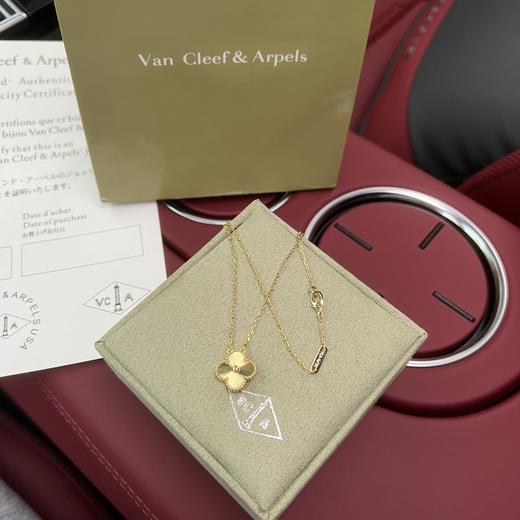 F671梵克雅宝镭射黄金项链 商品图0