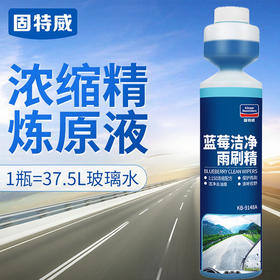 蓝莓浓缩洁净雨刷精250ml蓝莓浓缩原液3倍去污力