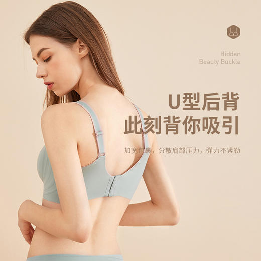 买一送一！【软糯无痕舒适】乳胶果冻条无痕文胸（详情页有尺码表） 商品图3