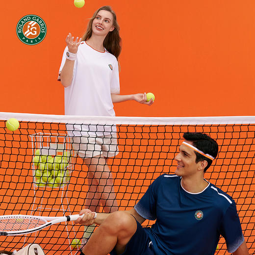 罗兰加洛斯速干短袖男女情侣T恤网球运动夏季新款透气冰丝上衣 商品图4