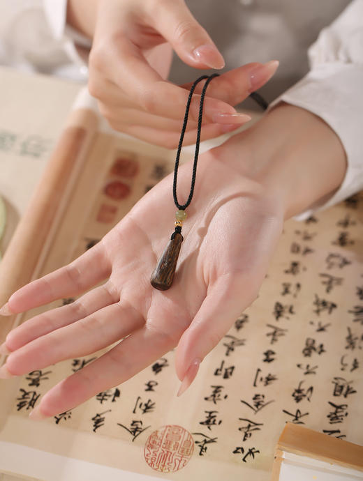 FX绿棋楠吊坠 BCQN366 商品图3