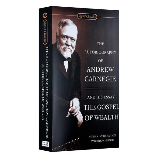 安德鲁卡内基自传 英文原版人物传记 The Autobiography Of Andrew Carnegie 英文版进口原版英语书籍 Signet Classics 商品图0
