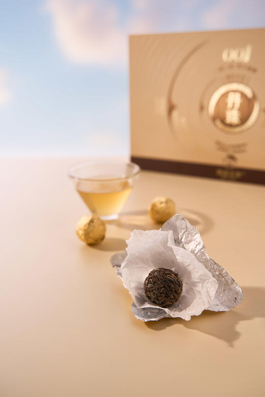 澜沧古茶2025年景迈001丹珠云南名山古树普洱茶生茶礼盒装84g（7g*12） 商品图6