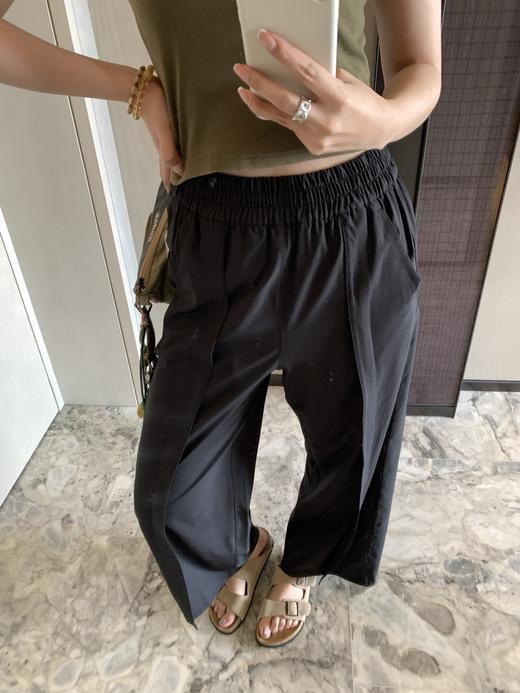 Lu🍋 Front-Pleat 系列 前侧压褶阔腿裤 商品图8
