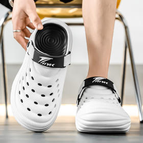 金莱克透气洞洞鞋JLK-2503【预售灰绿36-37 下单7天内发货】