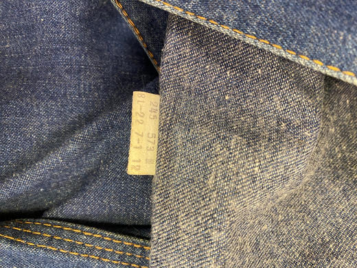 70年代 Vintage Levi’s 李维斯 橘标 牛仔裤 长裤（28”） （71 cm）_WLP(1) 商品图4