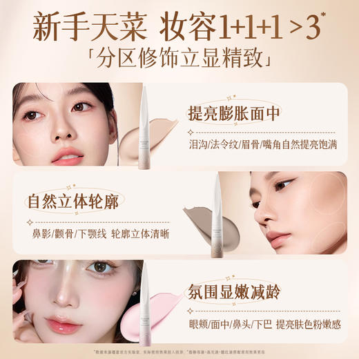 儒意芳华系列液体修容棒4.5g  液体修容棒高光阴影鼻影侧影提亮遮瑕立体轮廓|儒意官方商城 商品图3