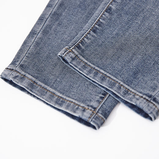 【新品上新】HX 夏季水洗牛仔九分裤合体S210520053101 商品图12