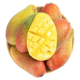 新鲜水果 果香浓郁海南贵妃芒 1件 （净重4斤左右）