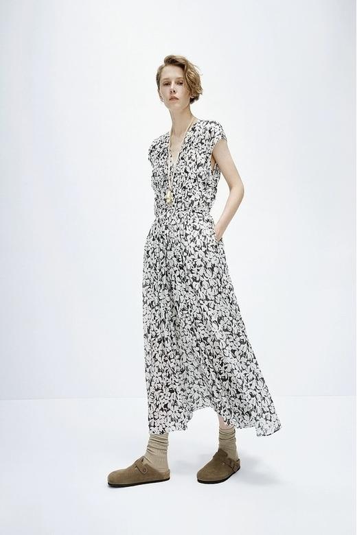 ELLA JADE 法式复古无袖碎花连衣裙 20642 商品图3