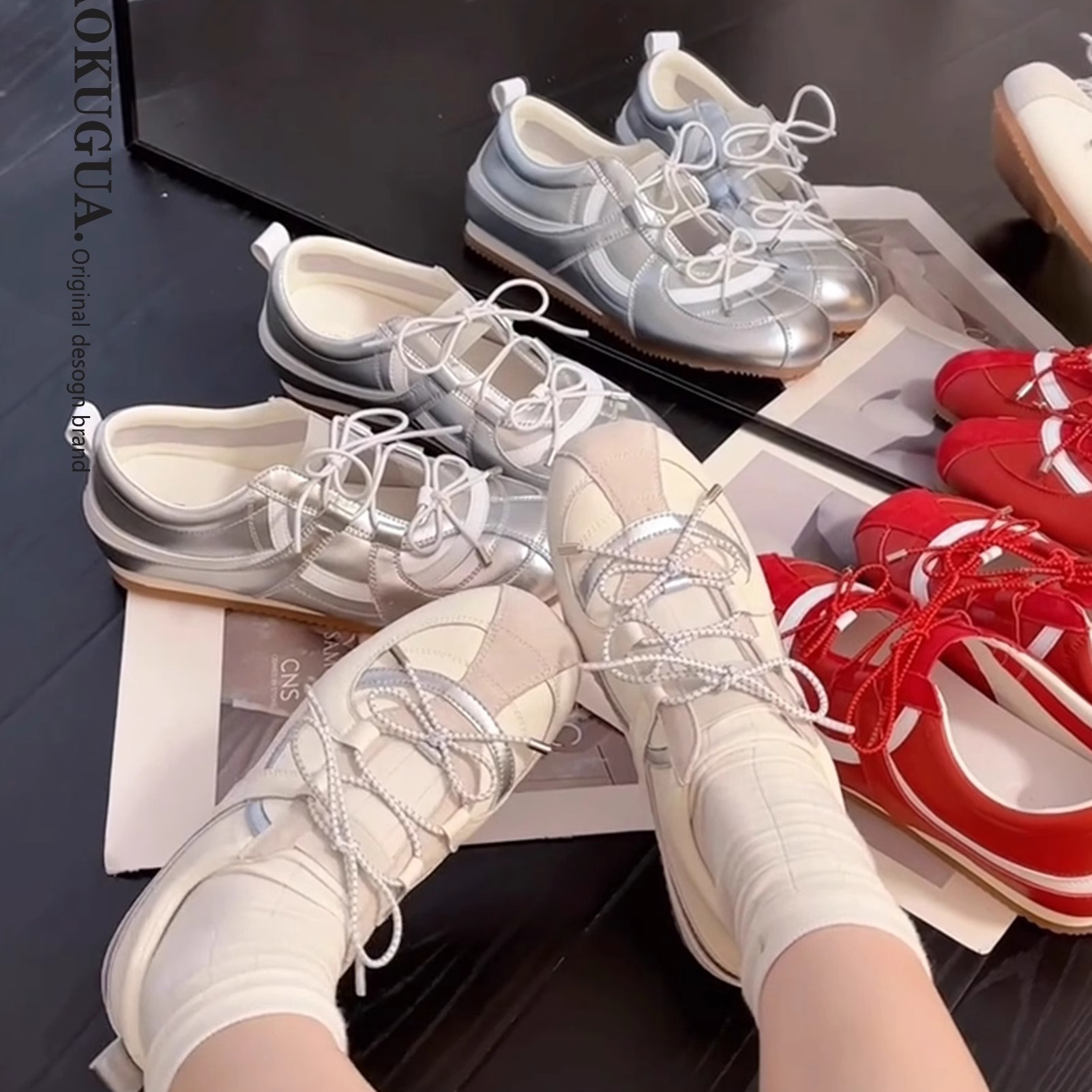 honeyGIRL韩版芭蕾玛丽珍鞋+法式镂空勃肯鞋合集【发货5-7天】