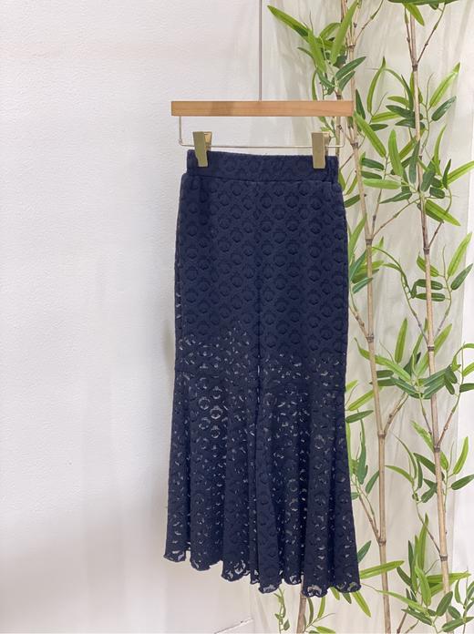 蕾丝阔脚裤 商品图0