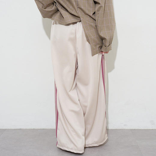Needles H.D. Track Pant - Poly Smooth 蝴蝶刺绣女装阔腿裤 商品图3