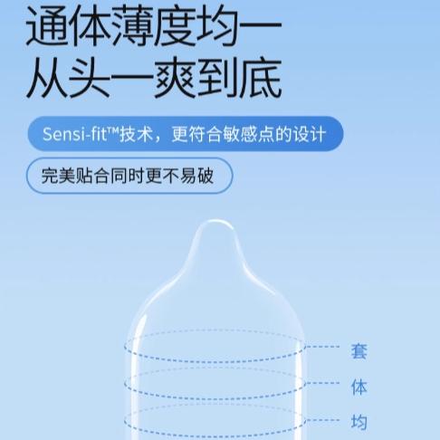 杜蕾斯 至薄幻隐装隐薄空气套 避孕套10只装 商品图2