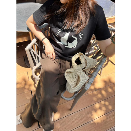 2506403   萌宠猫咪印花T 商品图11