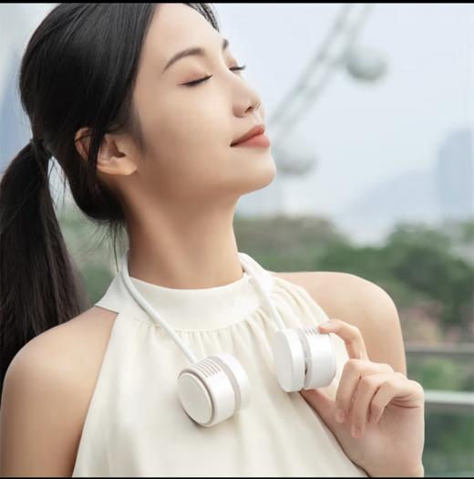 WIWU挂脖风扇折叠随手便携式户外挂式挂脖风扇大容量 Wi-FS014 商品图1