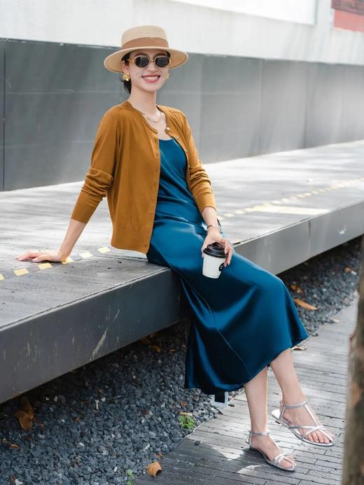 定制醋酸吊带连衣裙 ME2716 商品图11