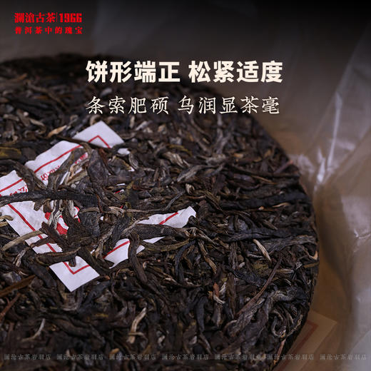 澜沧古茶2024年曼岗小饼邦东纯料古树生茶春茶云南茶叶饼茶 商品图2