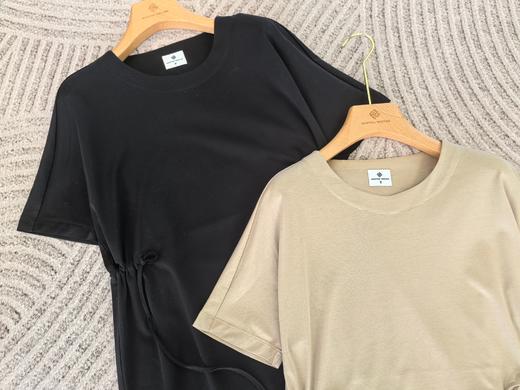 Martine Wester 女款 液态双面柔棉短袖连衣裙 11423132 商品图5