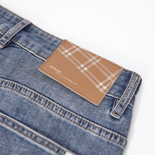 【新品上新】HX 夏季水洗牛仔九分裤合体S210520053101 商品图13