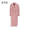 EITIE爱特爱气质收腰显瘦翻领丝绒粉毛呢大衣冬新款8014718 商品缩略图6