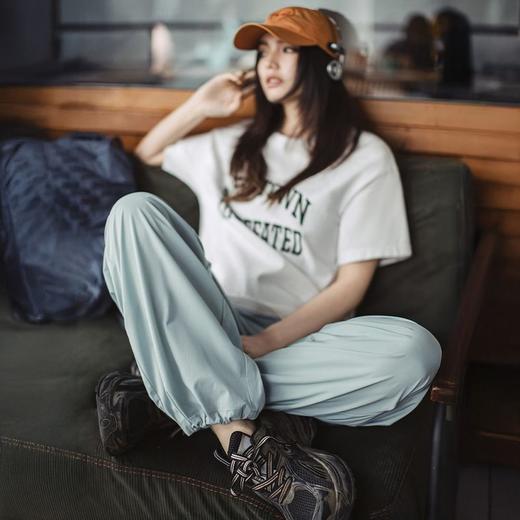 马登夏日冰薄荷凉凉裤休闲四面弹宽松伞兵裤慵懒风运动山本裤女 商品图4