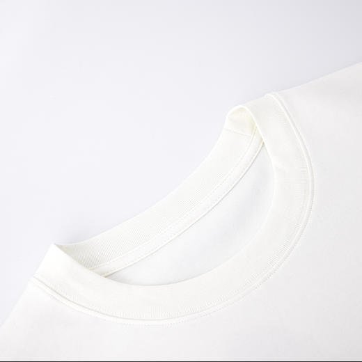 【新品上新】HX 夏季圆领短袖T恤微宽松C102520036101/02/03 商品图2