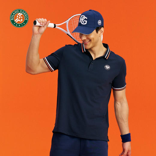 罗兰加洛斯法网官方正品 Roland Garros 2021夏季新款男士POLO衫 商品图4