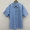 NY水波纹翻领短袖衬衫50419（蓝）夏季 152131250321 商品缩略图0