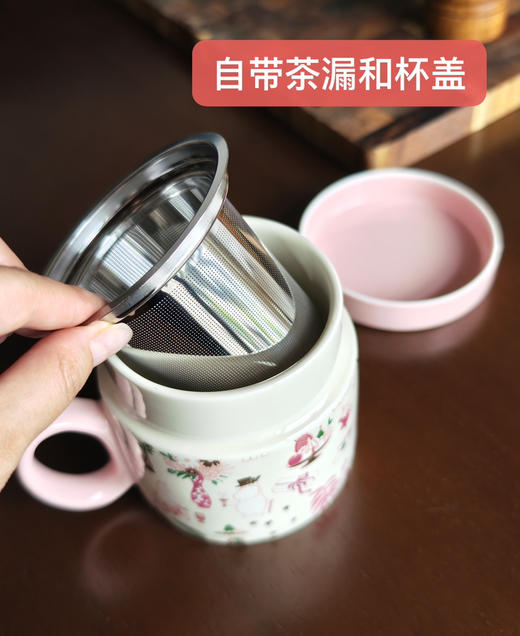 ⚠正版授权！！！绝版库存哦 姆明马克杯三件套  ✅1280°高温烧制 陶体完全瓷化，骤冷冷骤热不易炸裂 商品图3